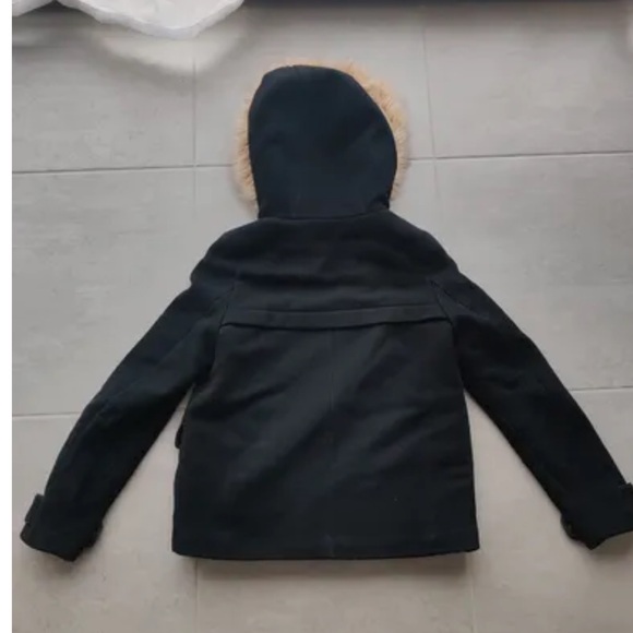 Zara wool Coat with with large hood - Picture 12 of 12